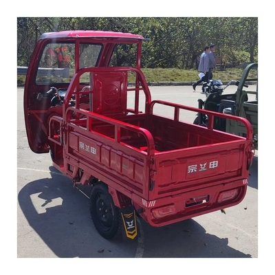 Off-Road Zongshen E Cargo Kabine 1000W Elektro-Dreifahrräder für Erwachsene Fahrleistung 70-90km