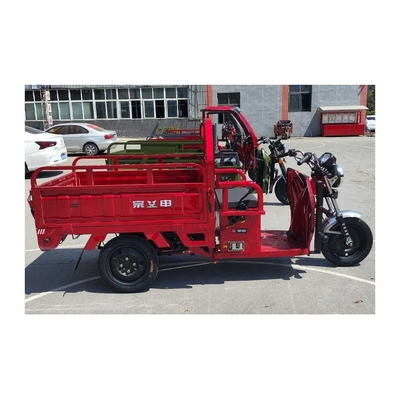 Schwerlast-Elektro-Tuk-Tuk-Dreifahrrad für Fracht 1500*1000*280mm Fahrleistung ≥90km