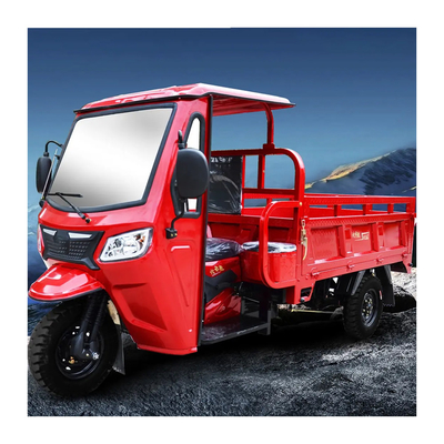 Benzinmotorisiertes Tanzania-Dreifahrrad für Ladung 4-Takt-Automatik-Dump-Typ Motorrad
