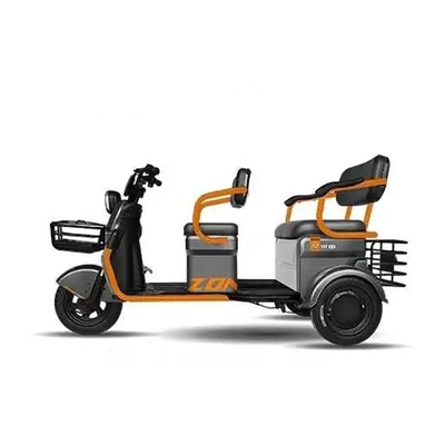 Zwei-Sitze Erwachsene E-Trikes Offene elektrische Dreiräder für 3 Passagiere Höchstgeschwindigkeit 30-50Km/h