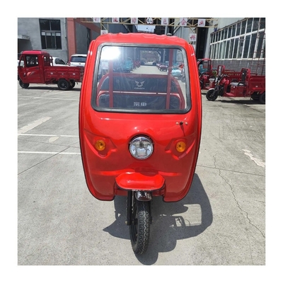 Vortrommelsystem und Hintertrommelsystem 3 Räder Motorradkabine mit geöffnetem Aufbau