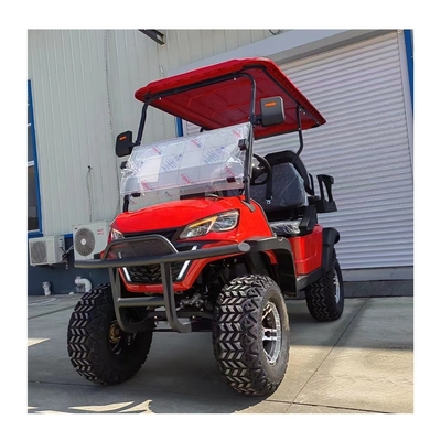 15-20° Grade Ability 2 2 Off Road EV Golfkarren mit individuellem Vintage-Vierradantrieb
