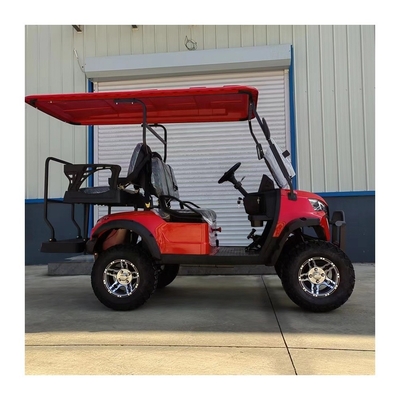 15-20° Grade Ability 2 2 Off Road EV Golfkarren mit individuellem Vintage-Vierradantrieb