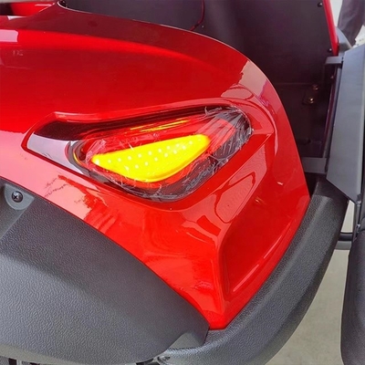 70-90 km Fahrleistung 72 V Batterie Lithium-Ionen 4-Sitzer Golfwagen für Erwachsene auf der Straße