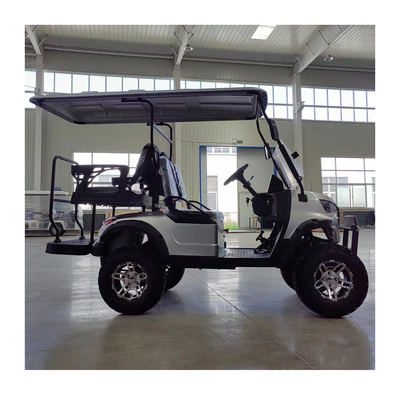 4 Radantrieb 4 Sitzplätze Elektro-Golfkarren mit einer Mindestfreiheit von 100-150 mm